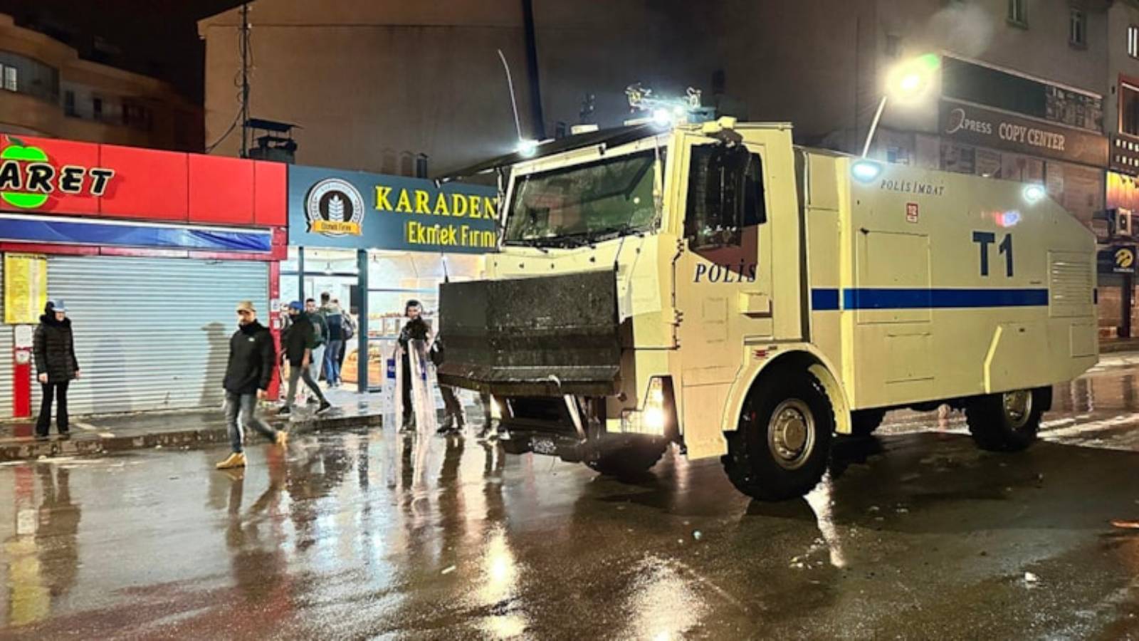 Tunceli’de kayyım protestosu: 8 gözaltı